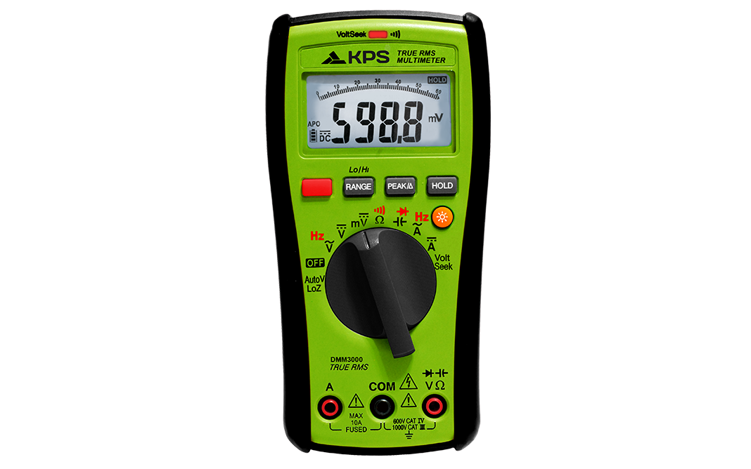 KPS DMM3000 Advanced Multimeter 6000 TRMS 1000V AC/DC
