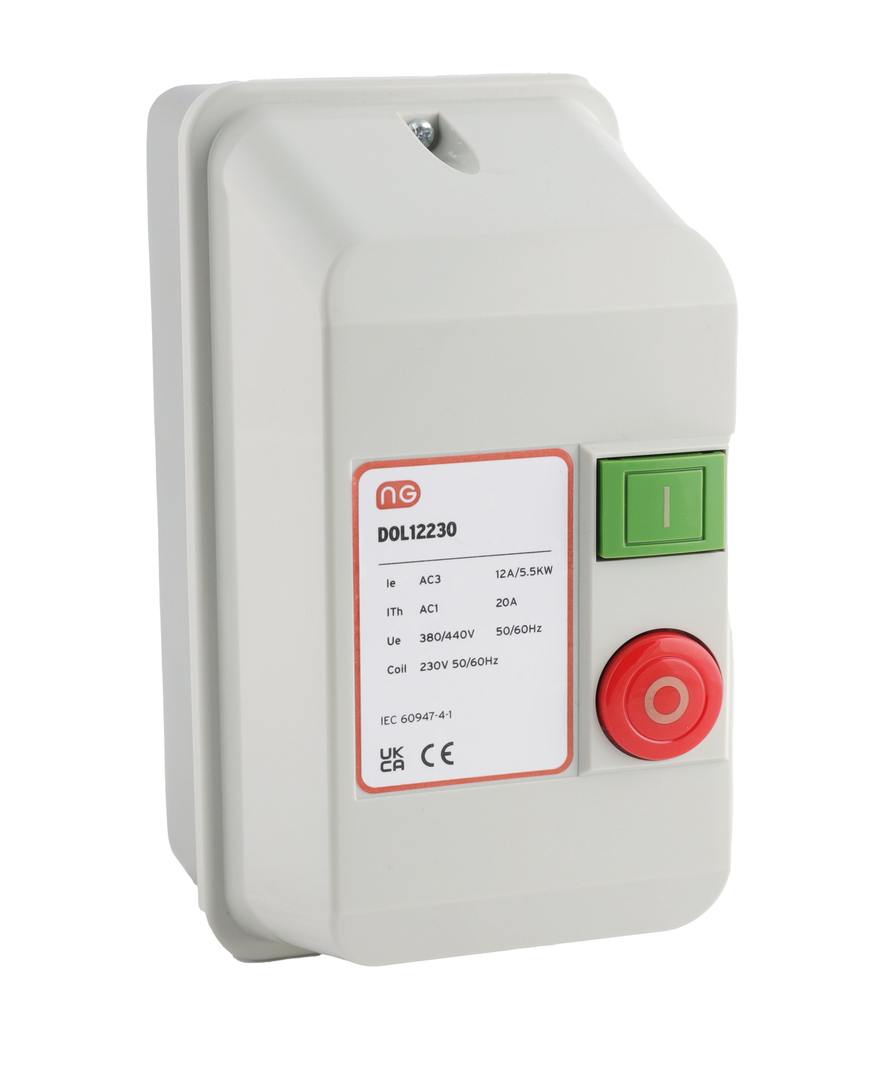 Niglon DOL12415 12A 5.5KW DOL Starter 415V – ETC Electrical