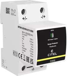 Switchtec DPVN1-6CVGS-21Y-1200 Citel 40KA Type 1+2+3 Surge Protection Device 1000VDC PV