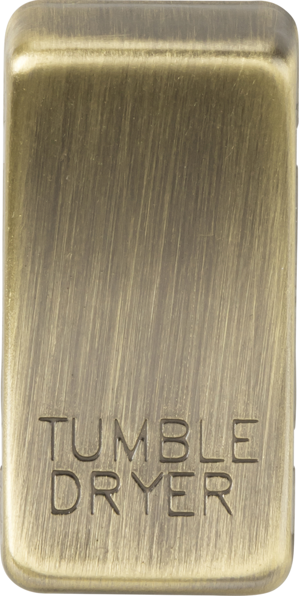 Knightsbridge GDDRYAB Tumble Dryer Rocker Cap Antique Brass