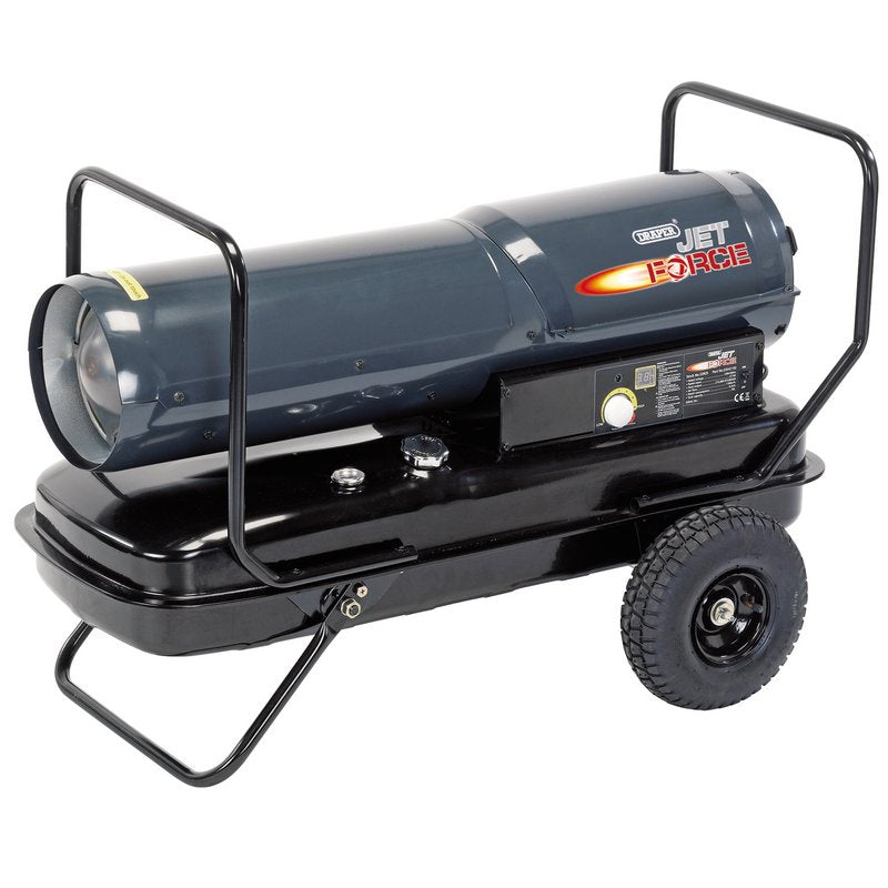 Draper DSH2150 62KW 215,000BTU Jet Force Diesel and Kerosene Space Heater Black