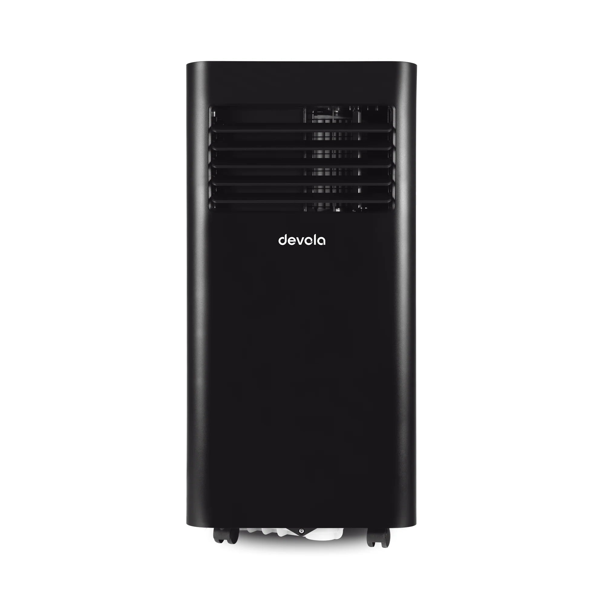 Devola DVAC09CB 9000 BTU Portable Air Conditioner with WiFi and Window Kits Black
