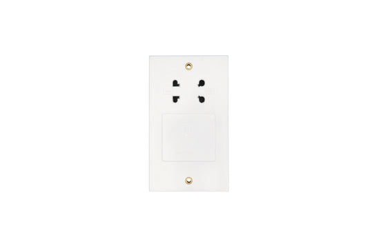 Niglon DVSS 110/240V Shaver Socket White Moulded