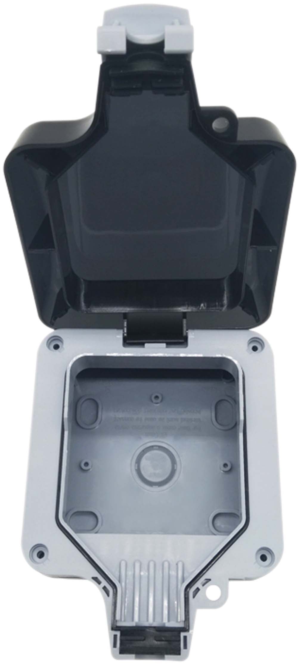 Deligo DWPS1E 1 Gang Empty Enclosure IP66 Grey