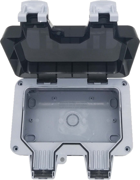 Deligo DWPS2E 2 Gang Empty Enclosures IP66 Grey