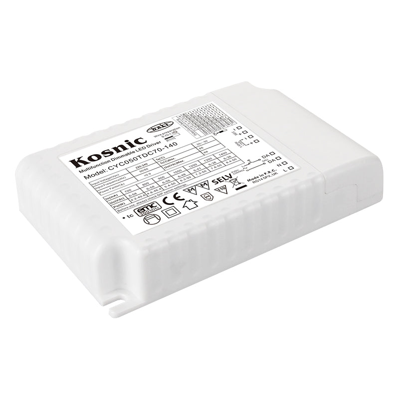 Kosnic DRC10/DA Dali 2 10W 2-42V DC Dimmable LED Driver with Dali White