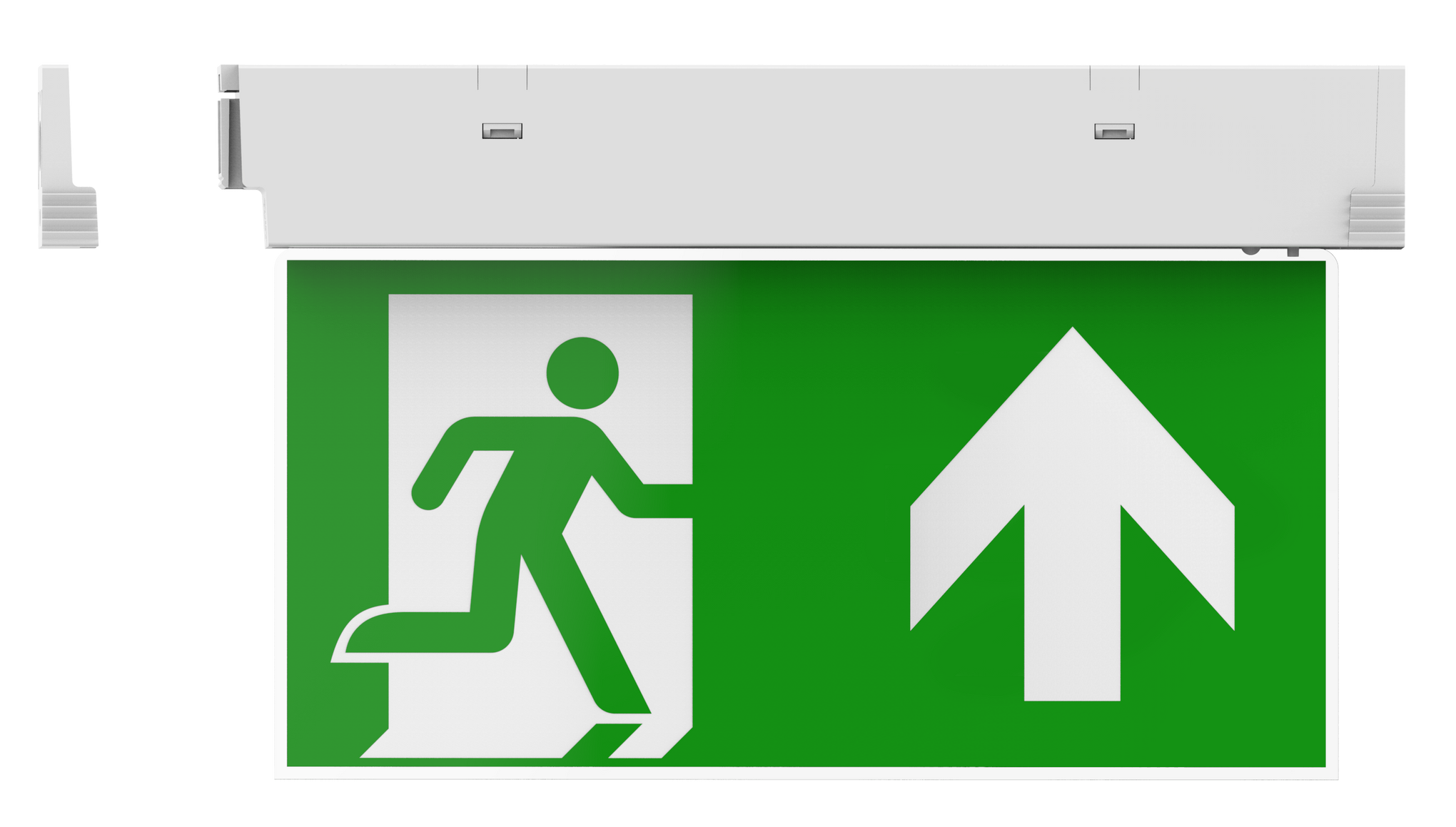 Kosnic DOX0103UP Doxa 1W/3W LED 5 in 1 Emergency Exit Sign with Up Legend 6500K
