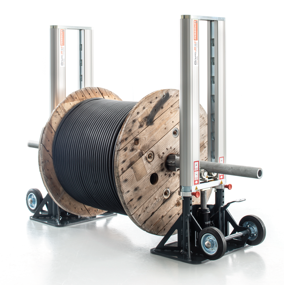Securiflex SFX/ACC-DRUM-JUMBOLIFT-1 Drum-Roll Jumbolift 6000KG Hydraulic Cable Drum Lifting Jack