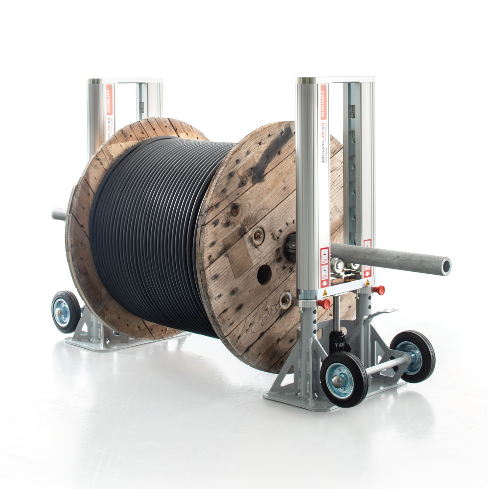 Securiflex SFX/ACC-DRUM-MINILIFT-1 Drum-Roll Minilift 4000KG Hydraulic Cable Drum Lifting Jack
