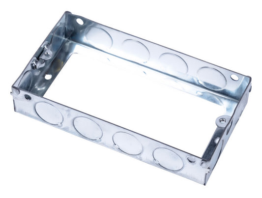 Niglon ES2EB 2 Gang 35mm Metal Extension Box