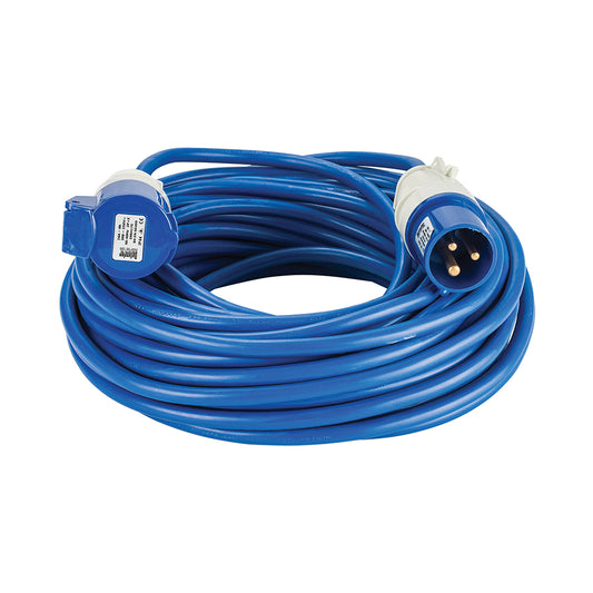 Defender E85234 2.5mm 16A Extension Lead 25m Blue