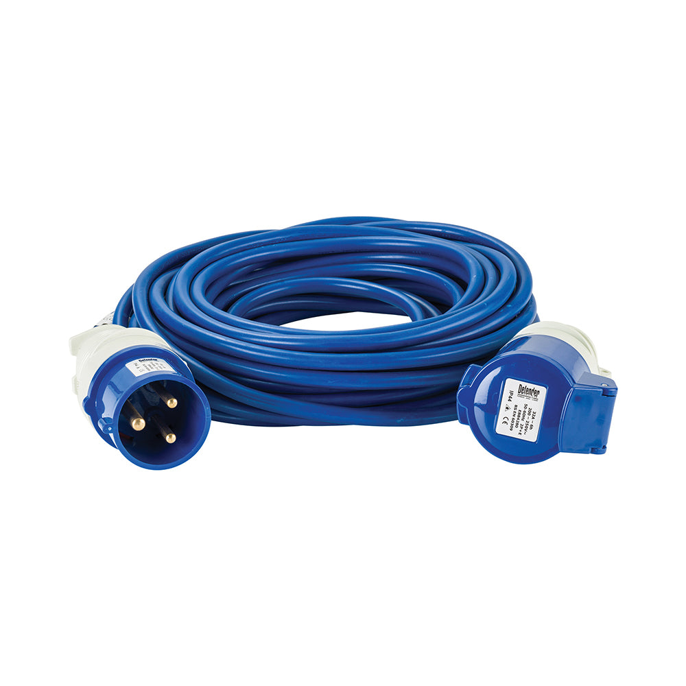 Defender E85237 2.5mm 32A Extension Lead 14m Blue