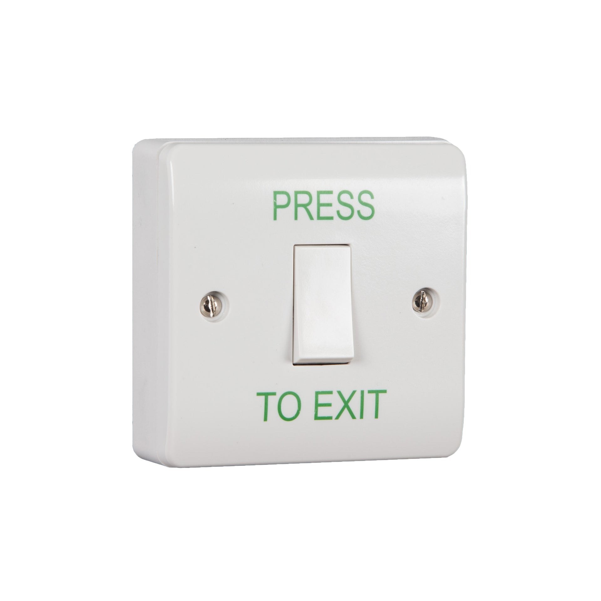 RGL EBLS/PTE Press To Exit' Button White