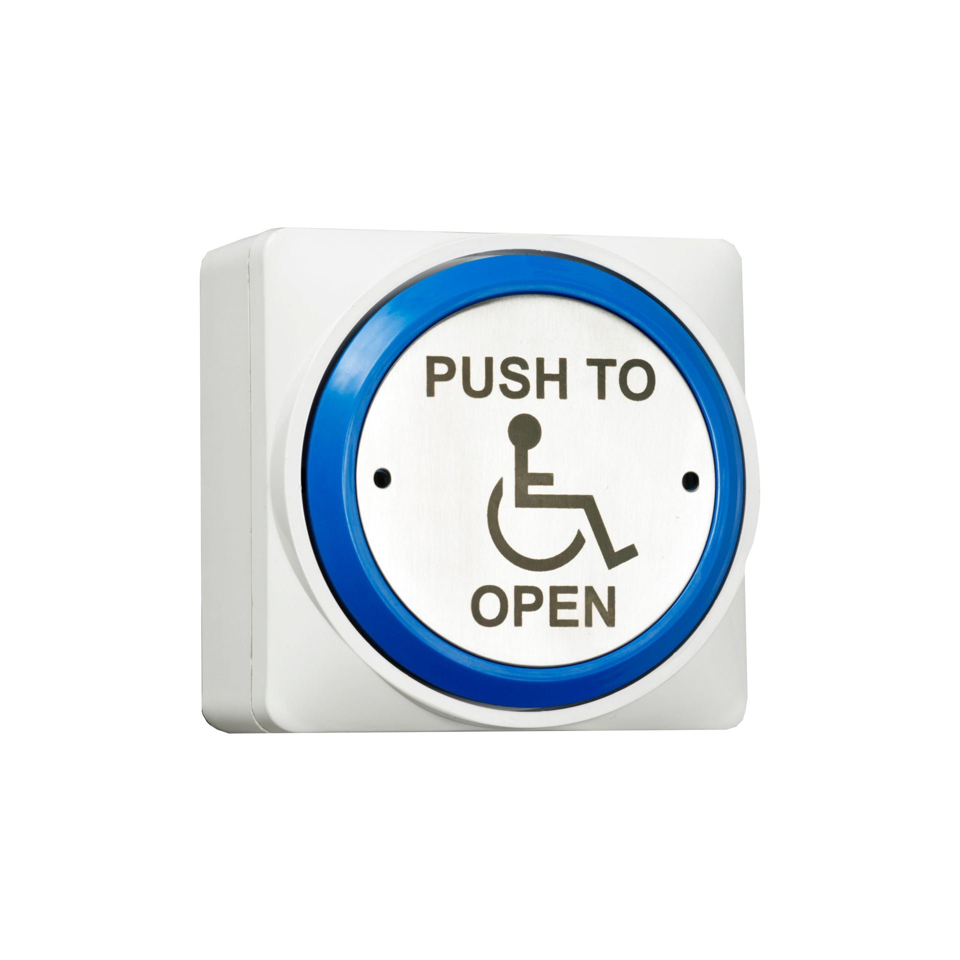 RGL EBPP02P/DDA Large 'Push To Open' Push Plate White