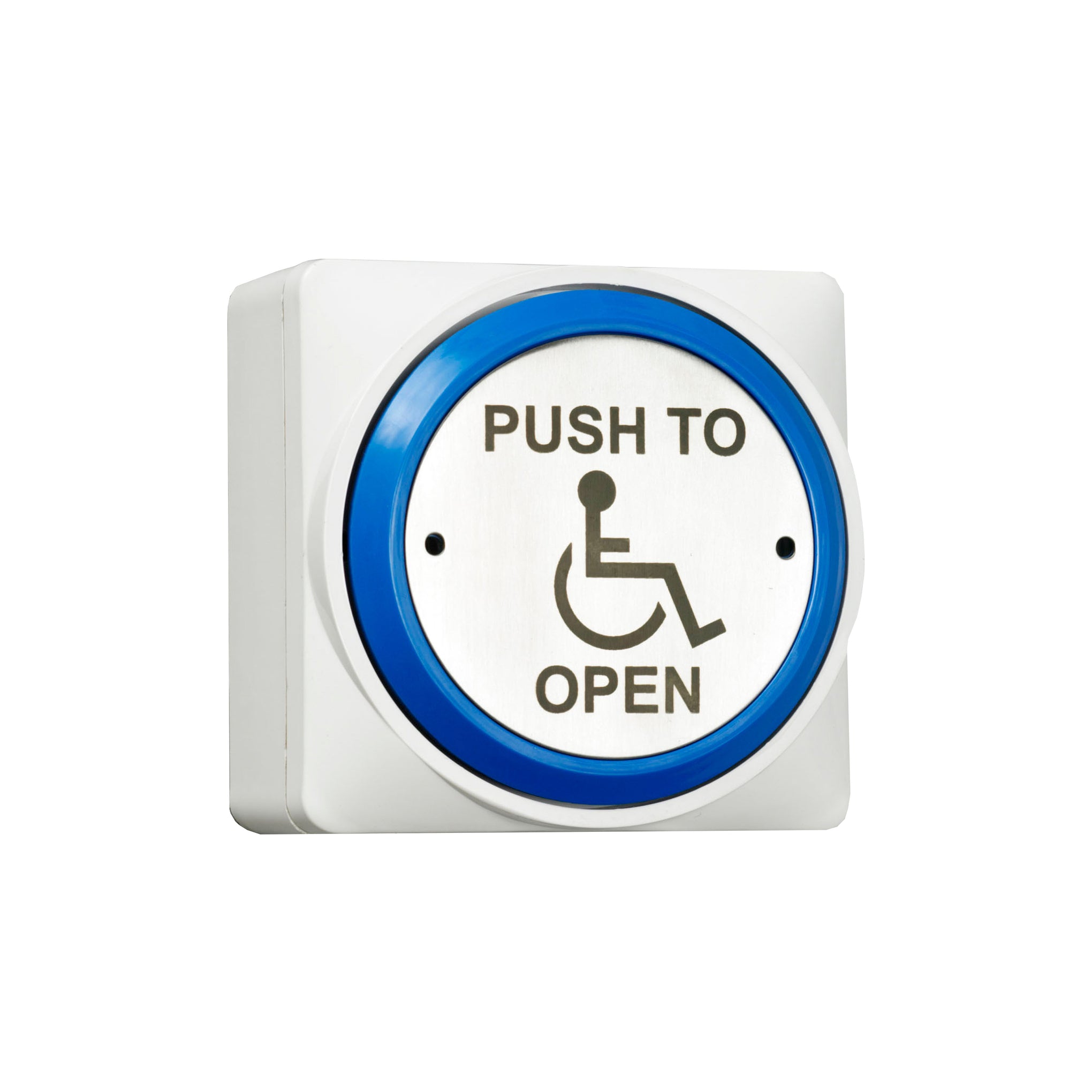 RGL EBPP02P/DDA Large 'Push To Open' Push Plate White