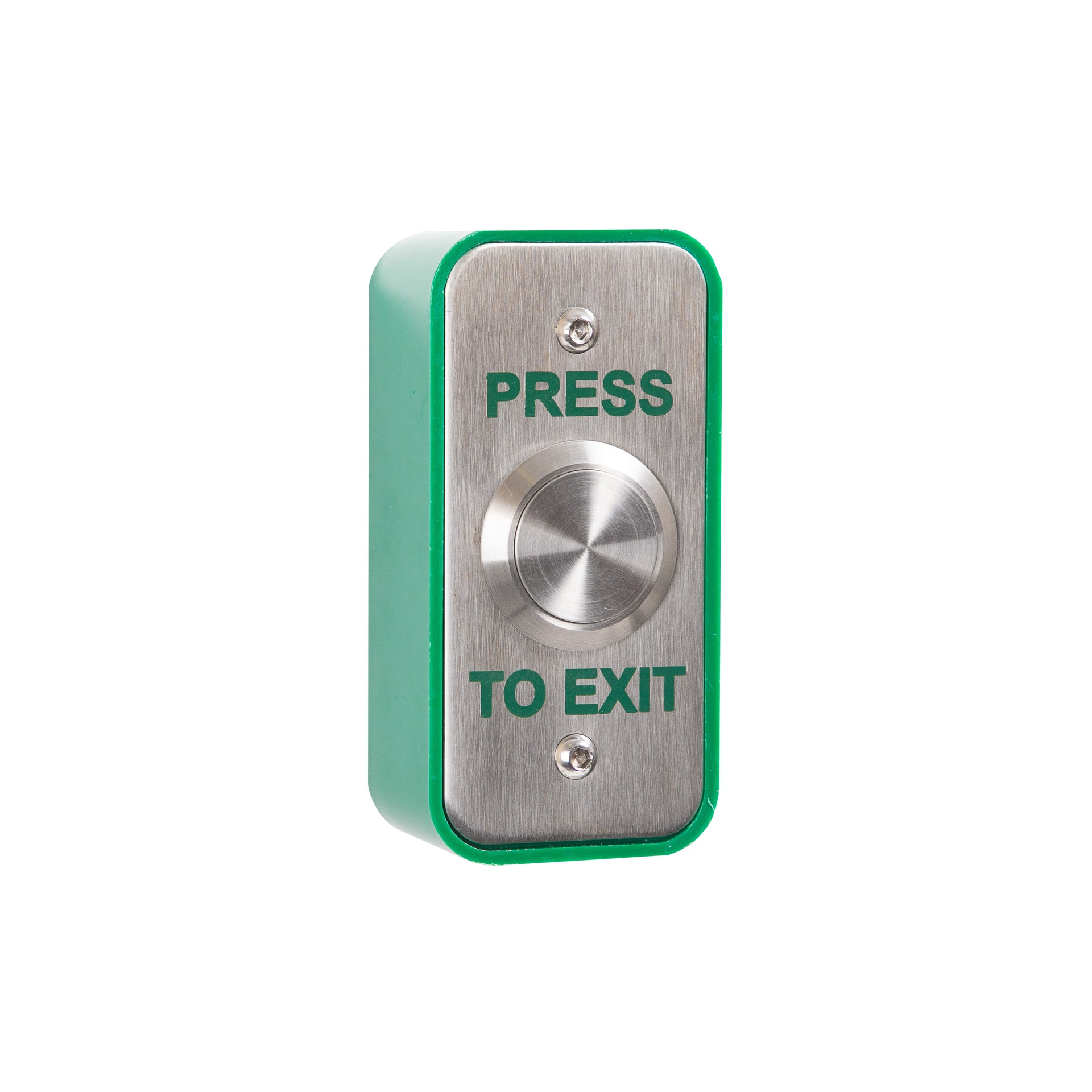 RGL EBSS/AP/PTE Architrave 'Press To Exit' Button Stainless Steel