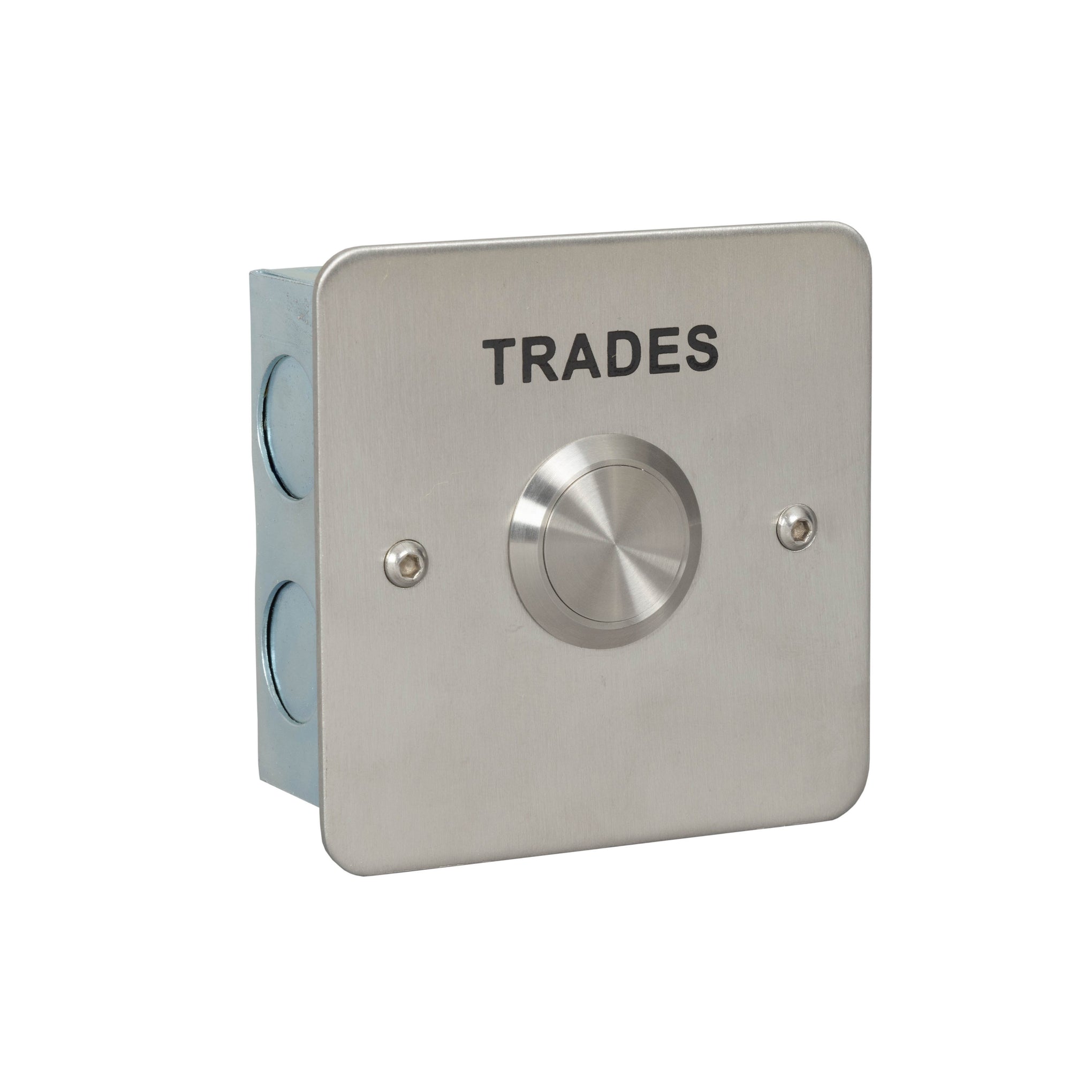 RGL EBSS-TRADES Vandal Resistant 'Trades' Button Stainless Steel