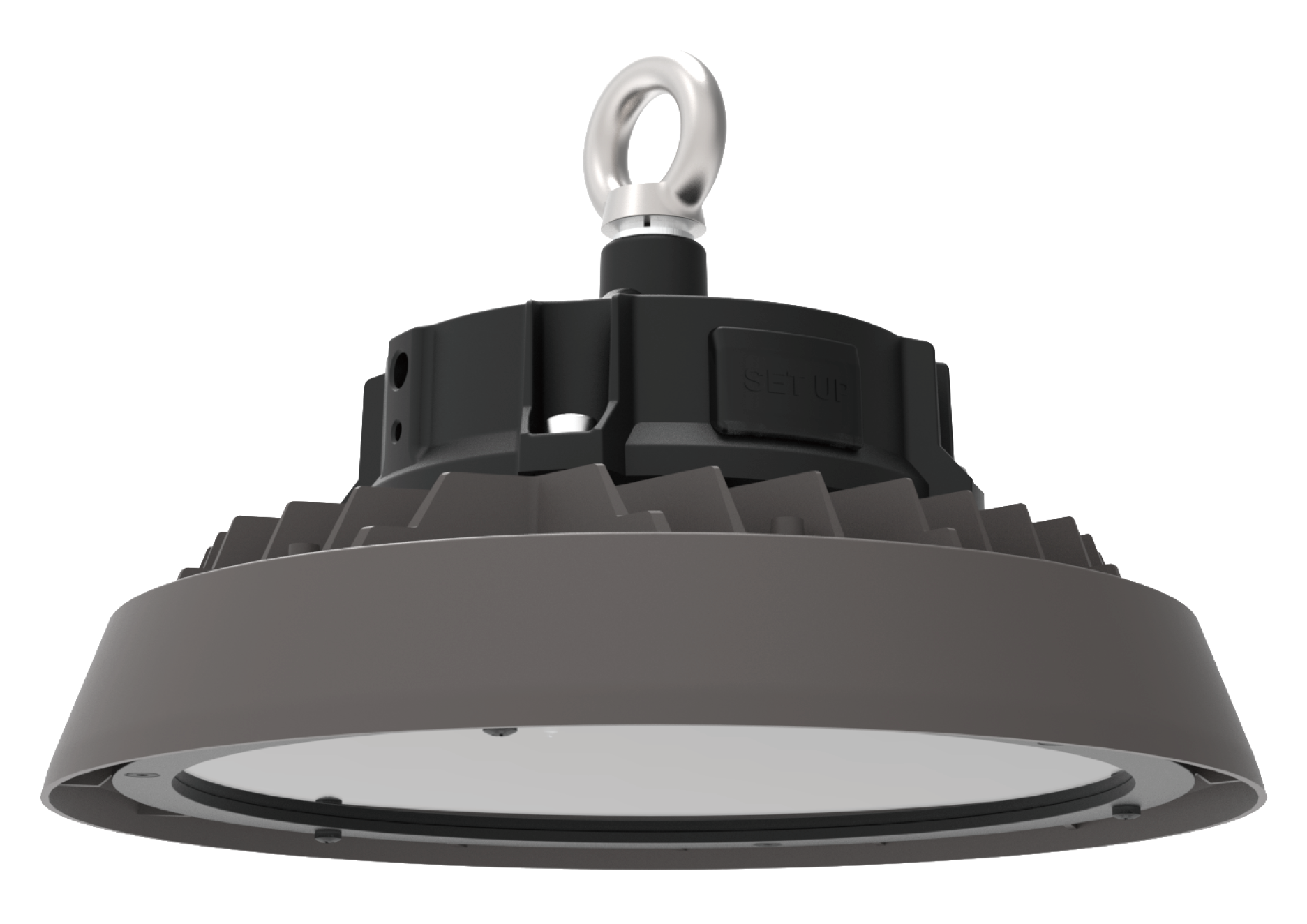 Kosnic ECH80-W40 Echo Mini 40-80W LED High Bay 4000K IP65 Black