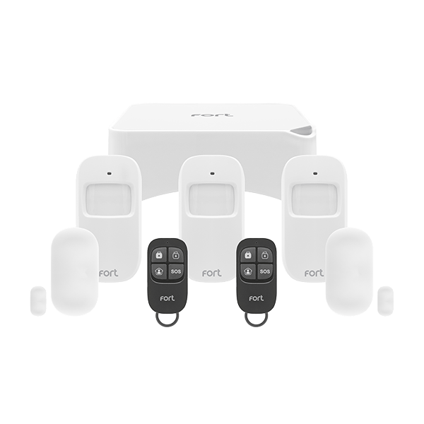 ESP ECSPK3 Fort 8pc Smart Alarm Kit White