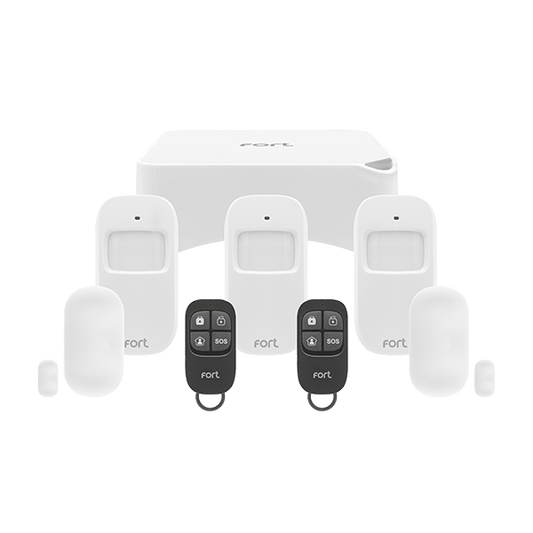 ESP ECSPK3 Fort 8pc Smart Alarm Kit White
