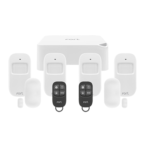 ESP ECSPK4 Fort 9pc Smart Alarm Kit White