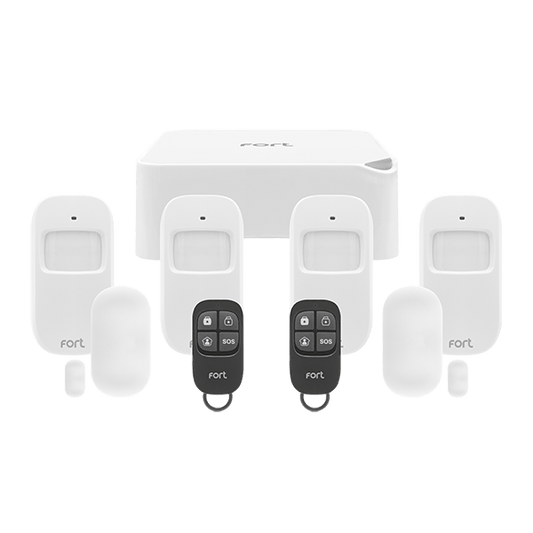ESP ECSPK4 Fort 9pc Smart Alarm Kit White