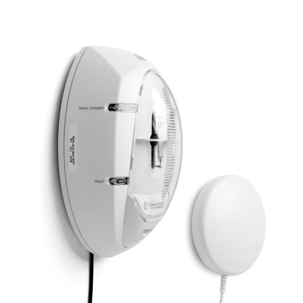 Aico EI170RF 230V RadioLINK Alarm for Deaf/ Hard of Hearing with Battery Back Up, Strobe and Vibrati