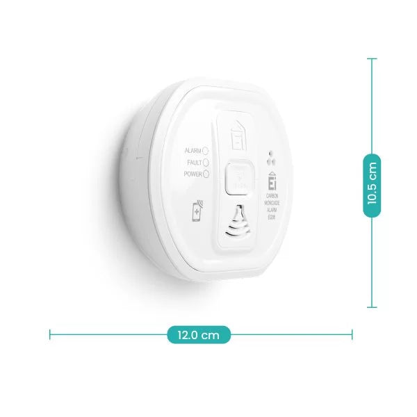 Aico EI208WRF RadioLINK Lithium Battery Carbon Monoxide (CO) Alarm