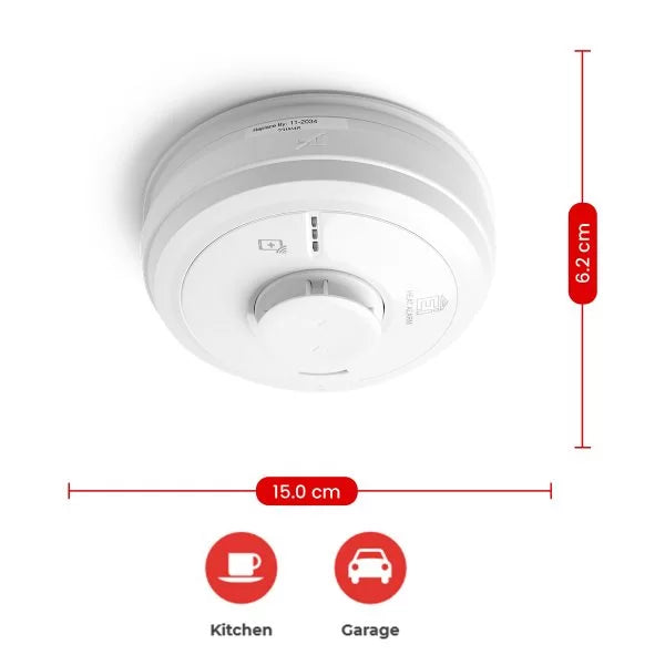 Aico EI3014EF Eco-Fit Pack (10) EI3014 Heat Alarm