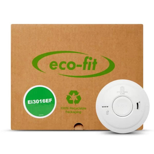 Aico EI3016EF Eco-Fit Pack (10) EI3016 Optical Smoke Alarm