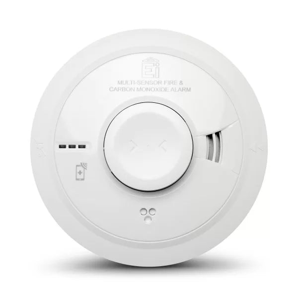 Aico EI3030 230V AudioLINK Multi-Sensor Smoke, Heat and CO Alarm with 10 Year Rechargable Lithium Ba