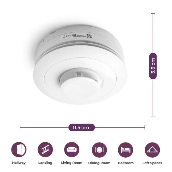 Aico EI660I AudioLINK Multi-Sensor Fire Alarm with 10 Year Lithium Cells