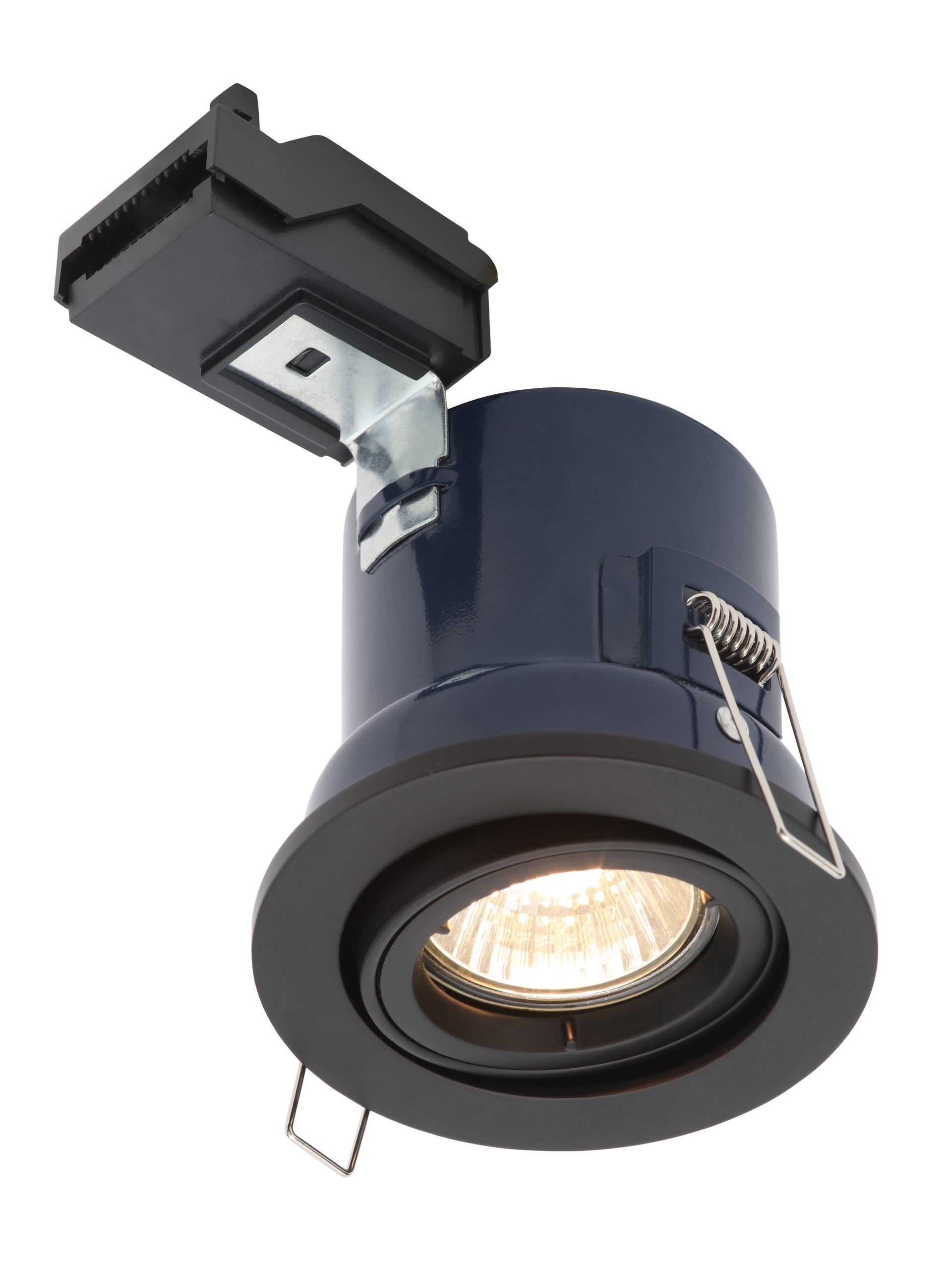 Forum ELA-27466-MBLK Yate GU10 Tilt Downlight Can IP20 Matt Black