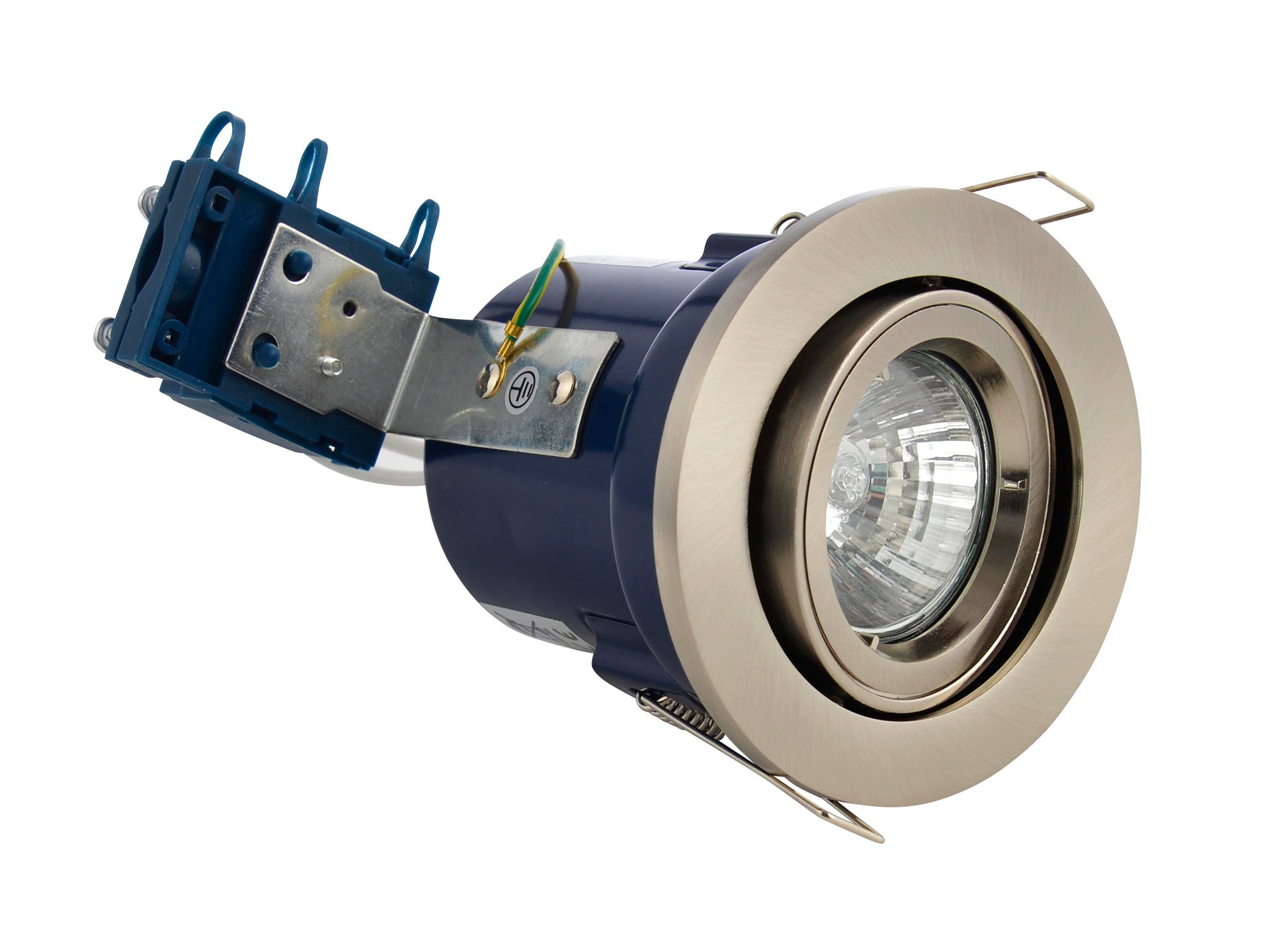 Forum ELA-27466-SCHR Yate GU10 Tilt Downlight Can IP20 Satin Chrome