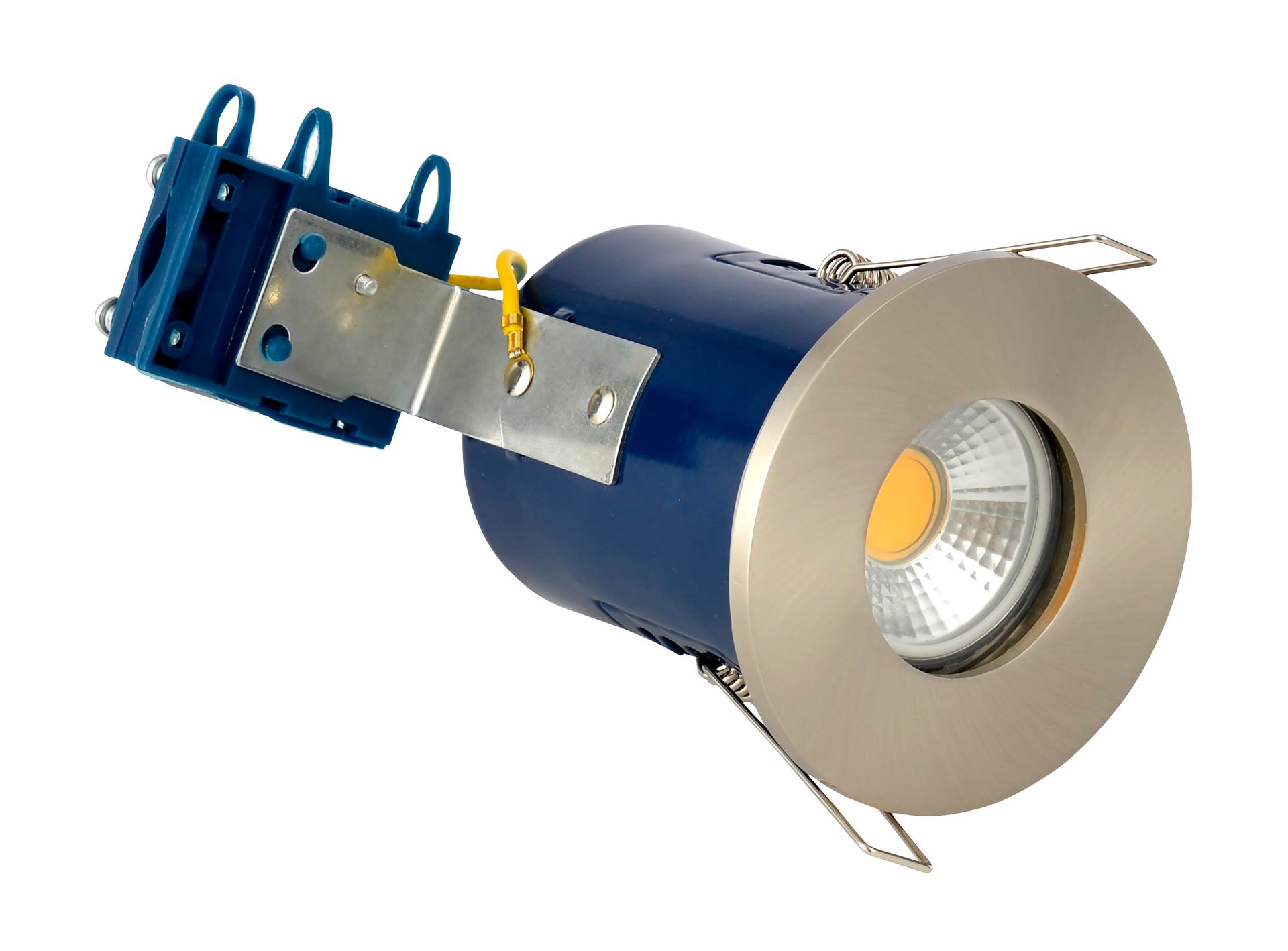 Forum ELA-27467-SCHR Yate GU10 Fixed Downlight Can IP65 Satin Chrome