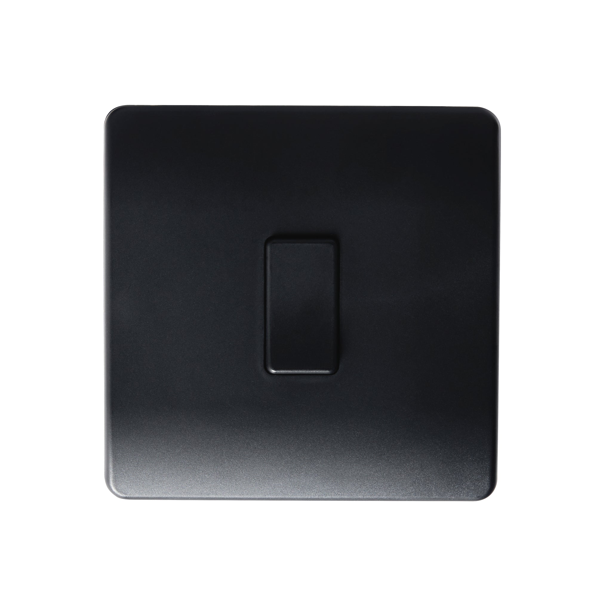 Forum ELA-45717 Electralite 1 Gang Wireless Push & Dim Battery Switch Matt Black