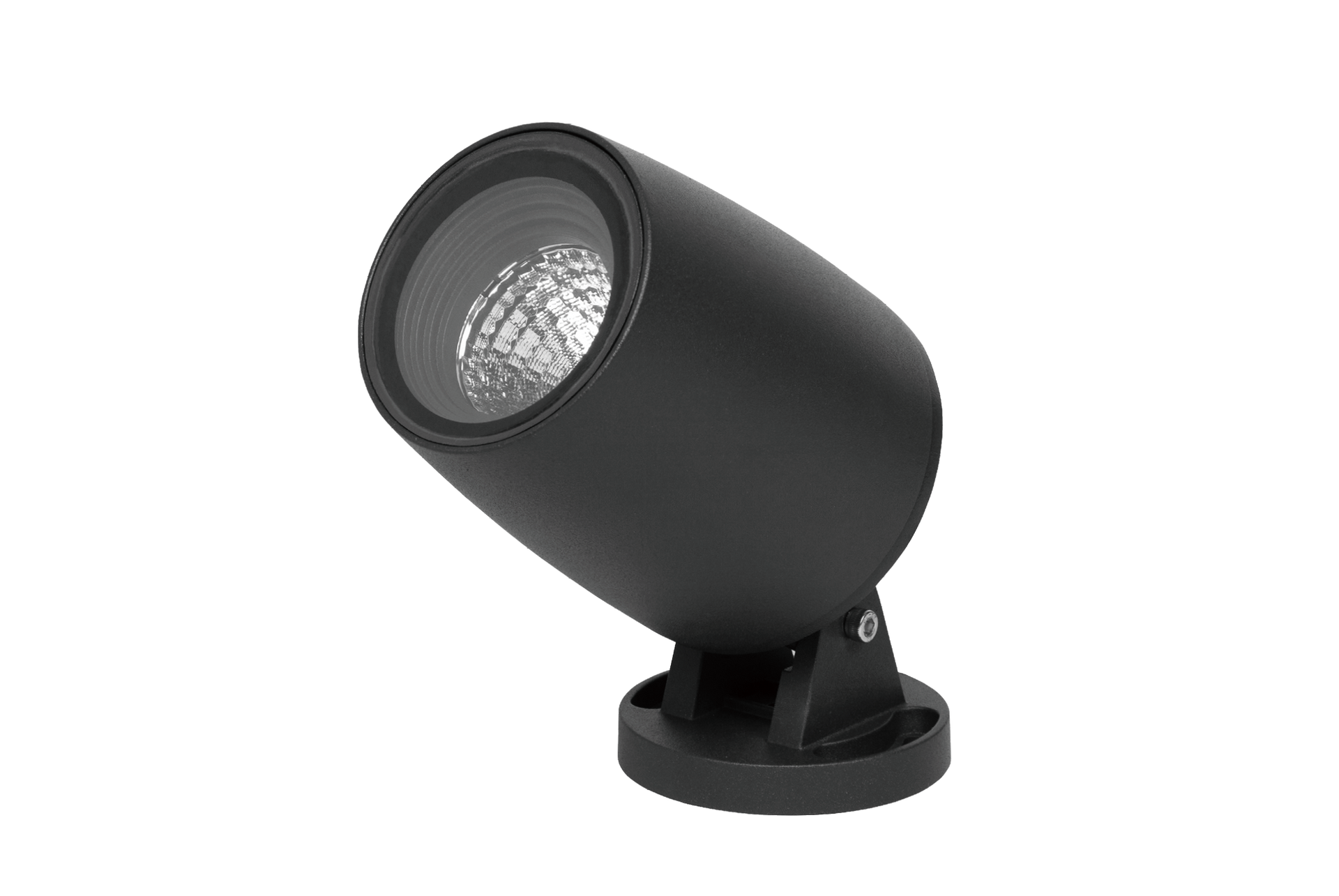 Kosnic ELY06-F40-BLK Ely 6W LED Ground Spotlight / Wall Washer 4000K IP65 Black