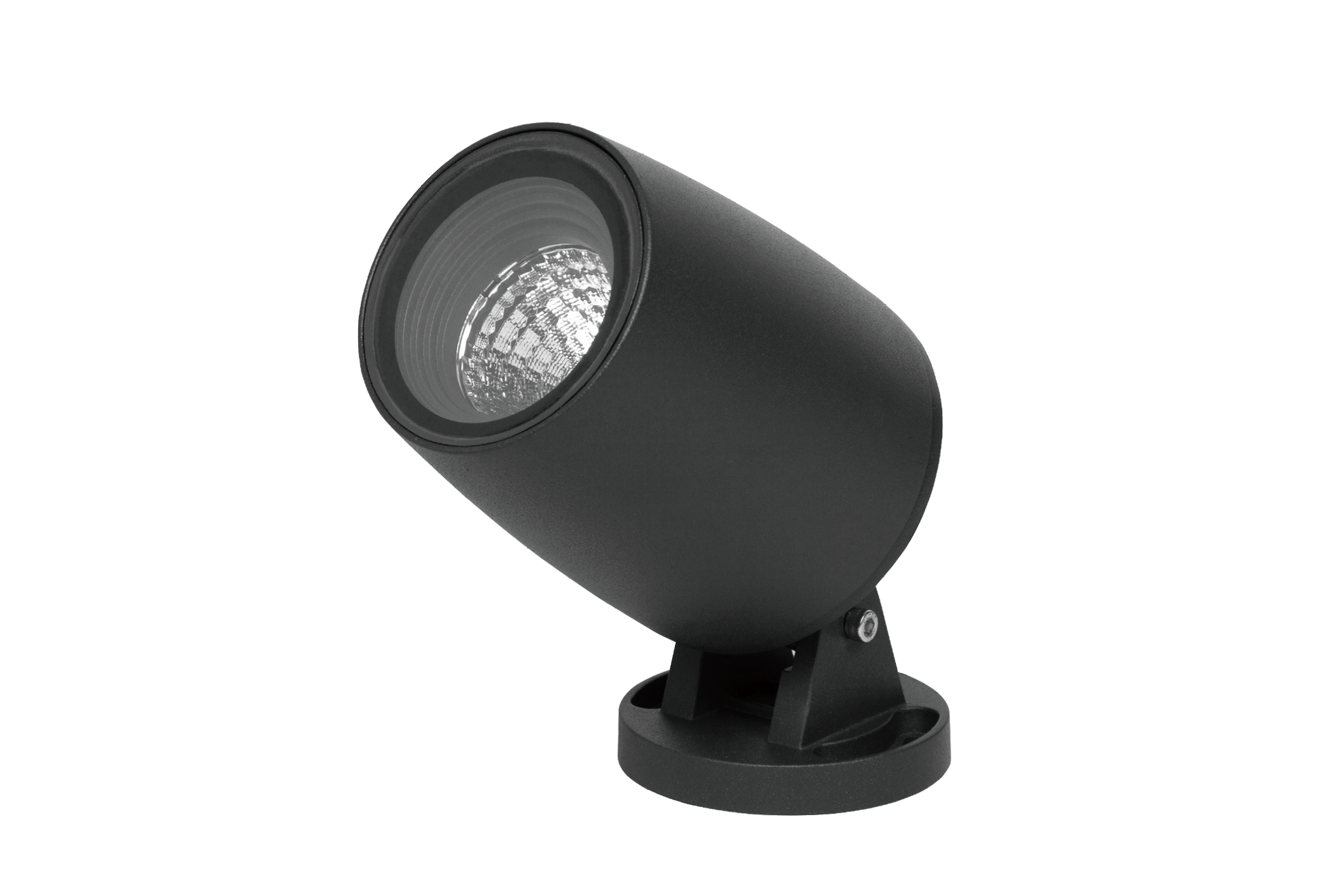 Kosnic ELY06-F40-BLK Ely 6W LED Ground Spotlight / Wall Washer 4000K IP65 Black