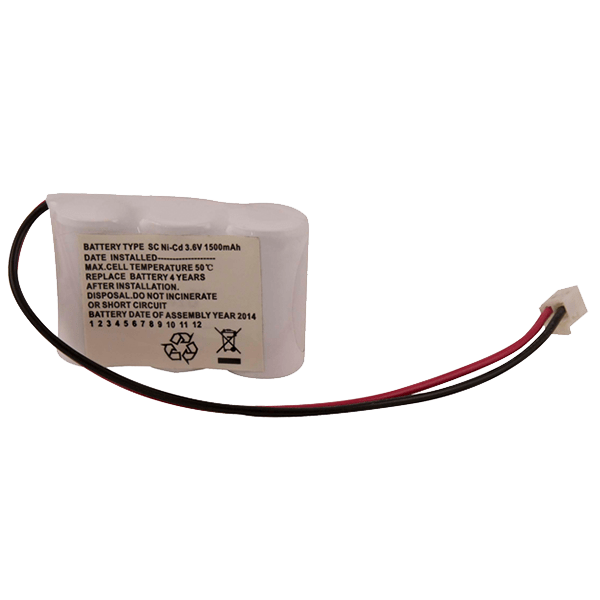 ESP EMBAT3.6V1500 Duceri 3.6V 1500mAH NI-CD Parallel Battery