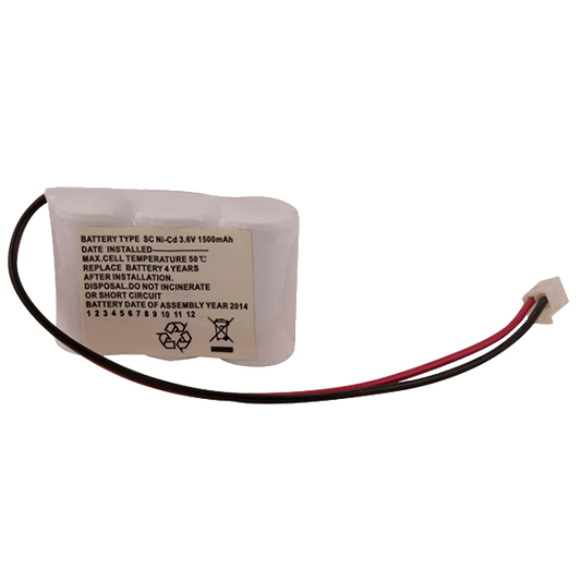 ESP EMBAT3.6V1500 Duceri 3.6V 1500mAH NI-CD Parallel Battery