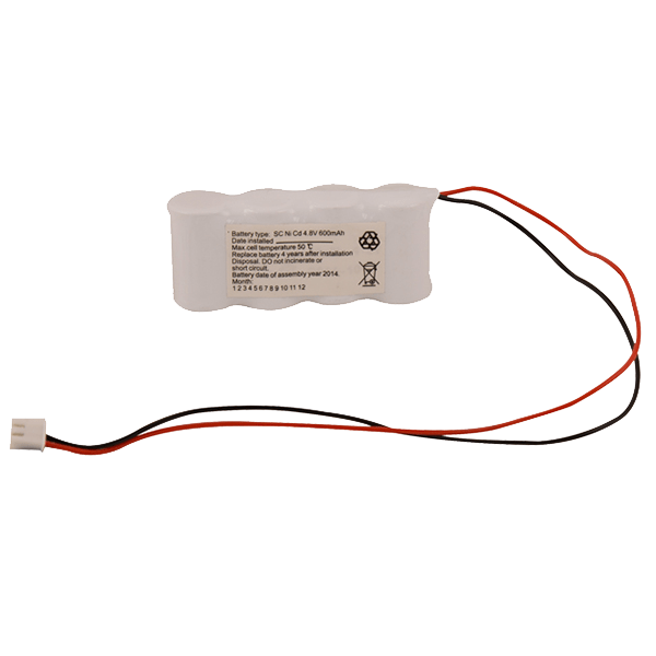 ESP EMBAT4.8V600 Duceri 4.8V 600mAH NI-CD Parallel Battery