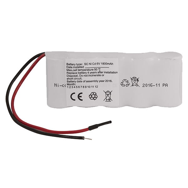 ESP EMBAT6V1800 Duceri 6V 1800mAH NI-CD Parallel Battery