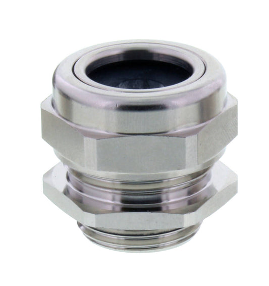 Wiska 10106389 EMCGV ShotGLAND 8mm (2-3.3mm) Brass Nickel Plated Compression Gland IP68