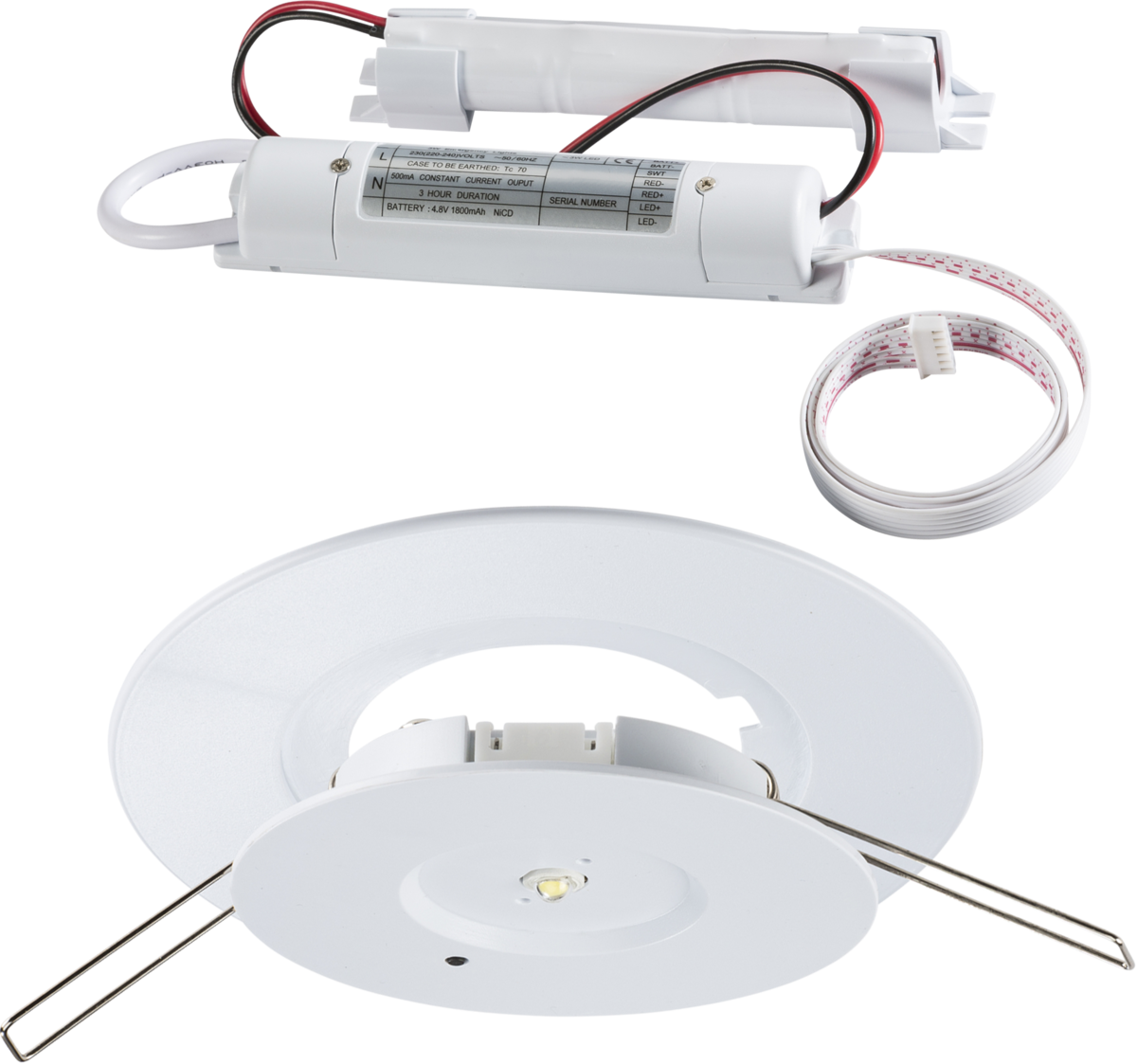 Knightsbridge EMPDL 3W LED Non-Maintained Adaptable Emergency Downlight 5500K