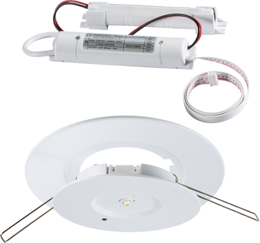 Knightsbridge EMPDL 3W LED Non-Maintained Adaptable Emergency Downlight 5500K