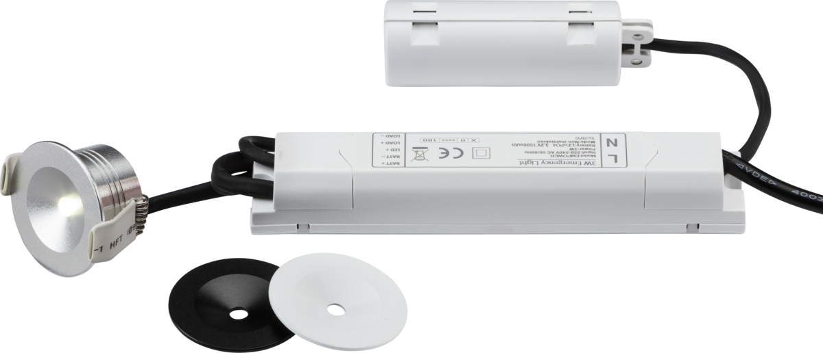 Knightsbridge EMPOWER3 3W LED Non-Maintained Emergency Downlight 6000K