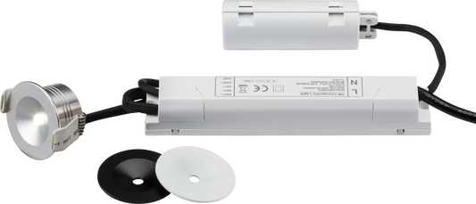 Knightsbridge EMPOWER3 3W LED Non-Maintained Emergency Downlight 6000K