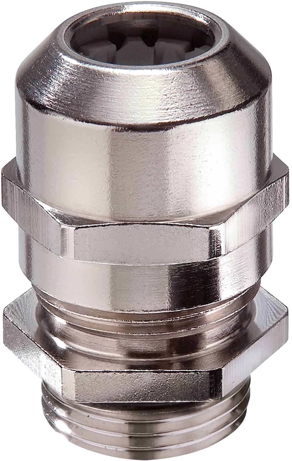 Wiska 10104294 RWSPRINT® EMSKV 16mm UL94-V0 Brass Nickel Plated Railway Cable Gland IP68