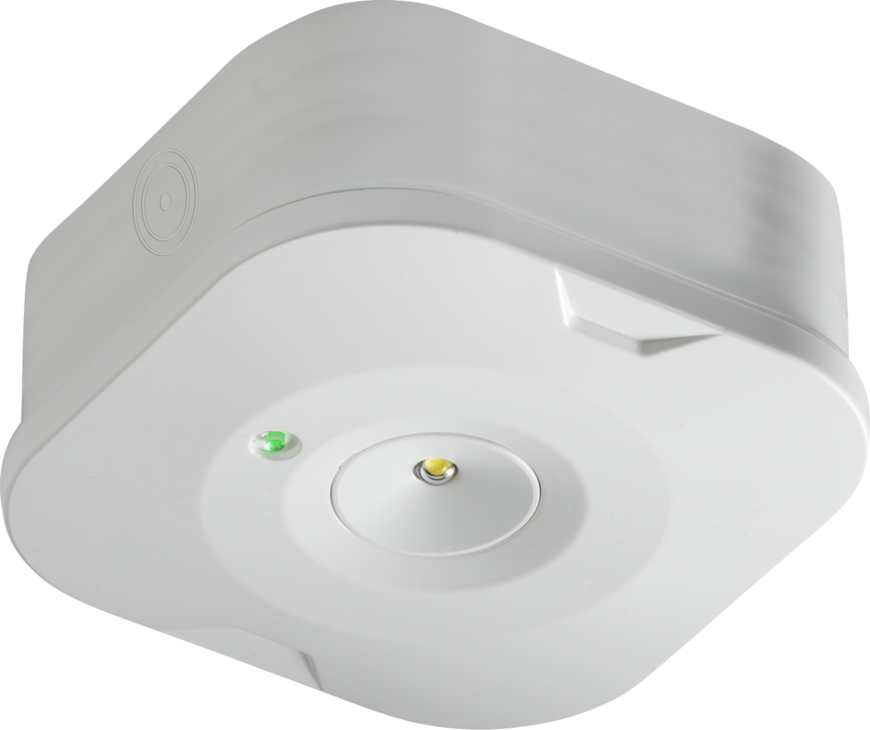 Knightsbridge EMSUR2 3W LED Non-Maintained Emergency Surface Downlight 5000K White