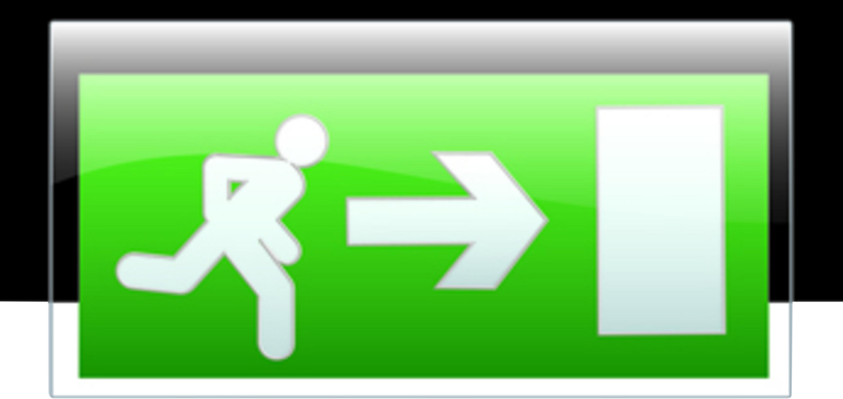 Knightsbridge EMSWINGLR Running Man Left / Right Legend for EMSWING